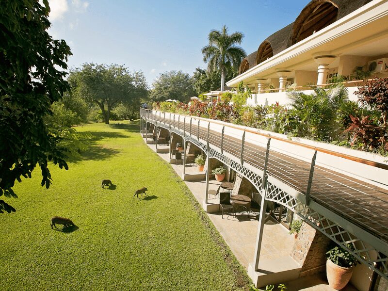 Illala Lodge at Victoria Falls Zimbabwe