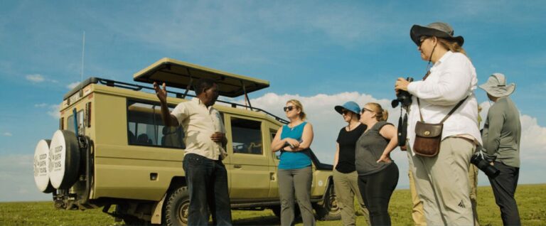 A group safari in Tanzania with Good Earth Tours