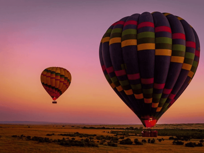 Kenya Honeymoon: The Safari Escape That’s Anything but Ordinary 2 kenya honeymoon hot air balloon excursion at sunset